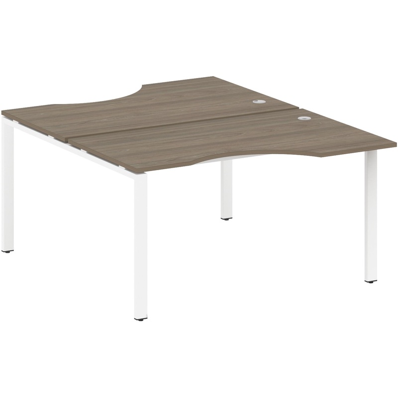 Изображение товара Рабочая станция Metal System Style БП.РАС-СА-2.2 из ЛДСП и металла, 1400x1835х750 мм