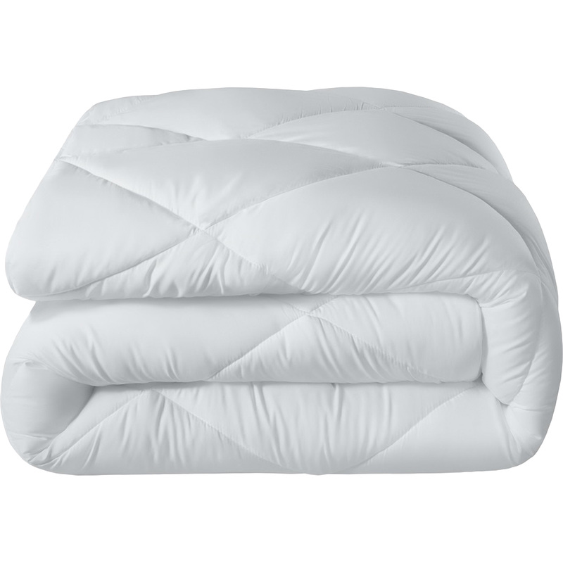 Изображение товара Легкое летнее одеяло 1.5-спальное Guten Morgen 140x205 см стёганое без канта белое