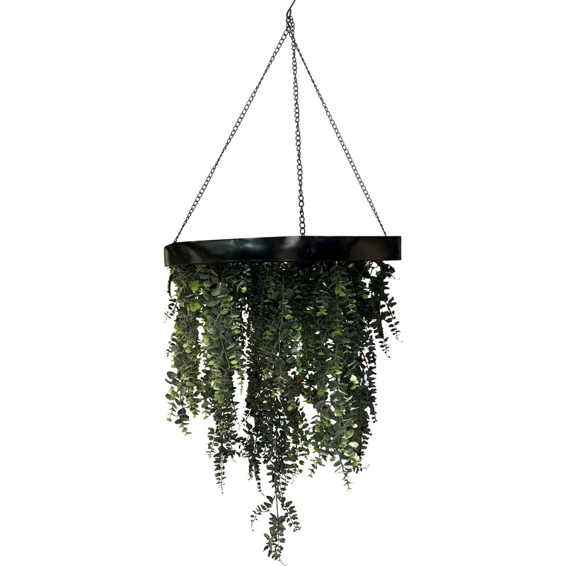 Изображение товара Вертикальная композиция с искусственными растениями диаметром 800 мм для интерьера