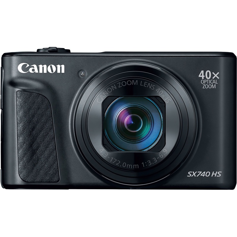 Изображение товара Уценка. Фотоаппарат Canon PowerShot SX740 HS чёрный (2955C002)
