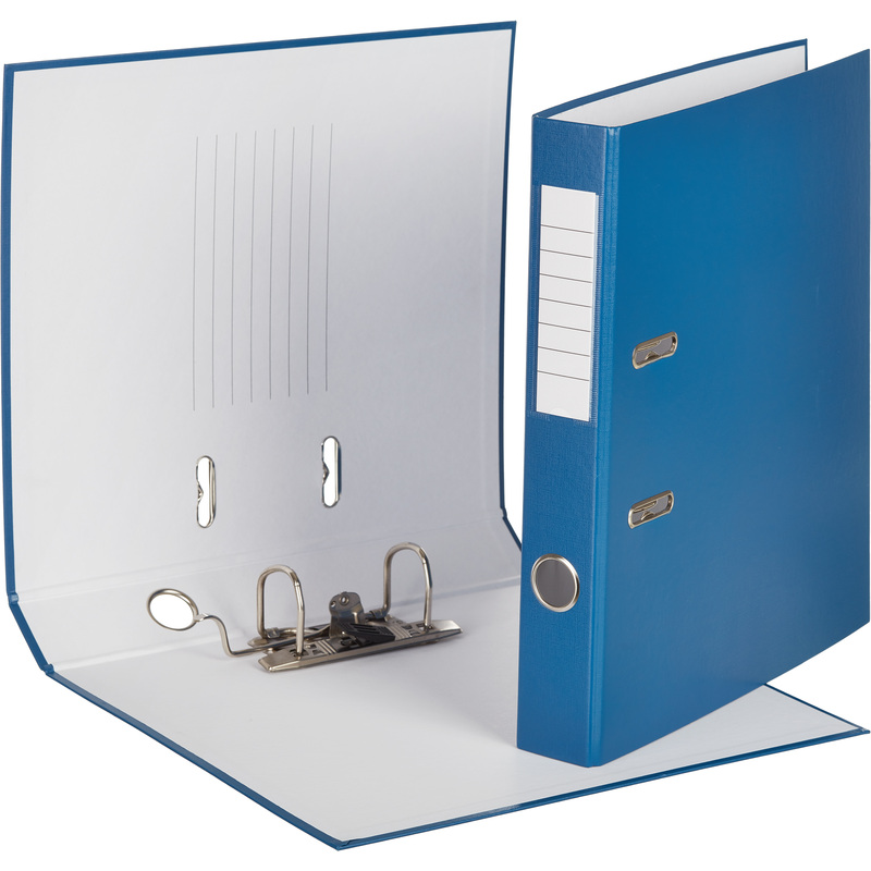 Изображение товара Папка-регистратор Выбор есть (Attache Economy) 50 мм синяя бумвинил/бумага