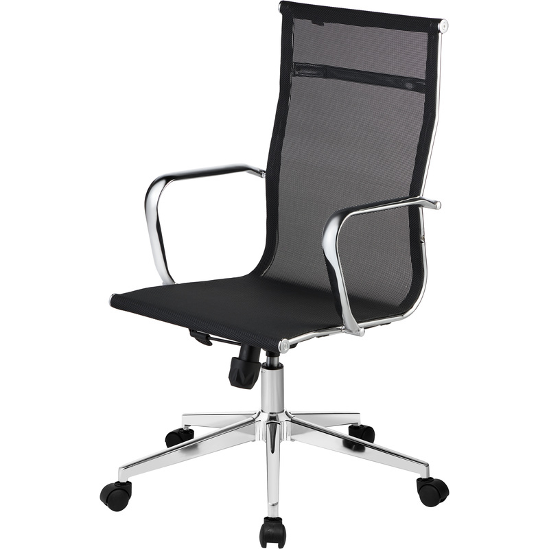 Изображение товара Кресло для руководителя Easy Chair 710 T чёрное (сетка, металл)