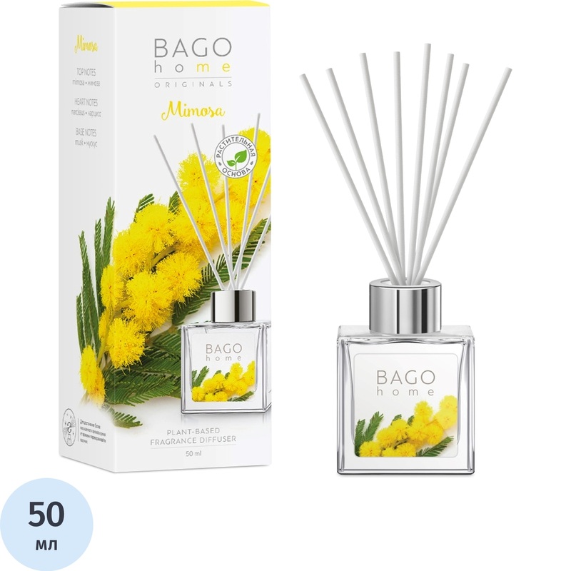 Изображение товара Аромадиффузор Bago Home Мимоза 50 мл