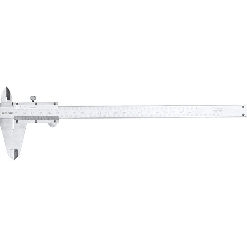 Изображение товара Штангенциркуль Micron ШЦ-1 125 мм с глубиномером точностью 0.05 мм для точных измерений