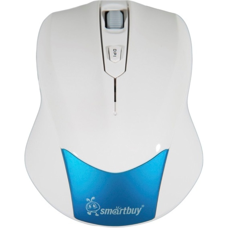 Изображение товара Беспроводная мышь Smartbuy 356AG белая USB оптическая 2000 dpi