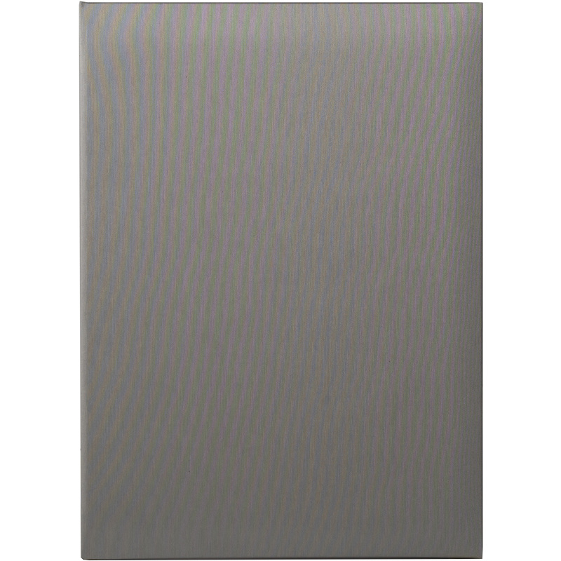 Изображение товара Папка адресная А4 серебристая ТVL из танго с фикси-р ремешком для документов