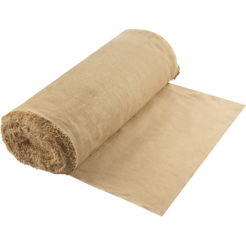 Изображение товара Полотно техническое мешковина из джута 106 см x 100 м плотность 340-360 г/кв.м