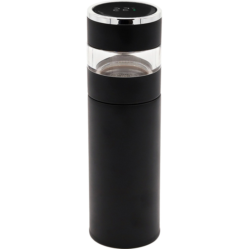 Изображение товара Термос Amber 450 мл черный (с инфьюзером и дисплеем)