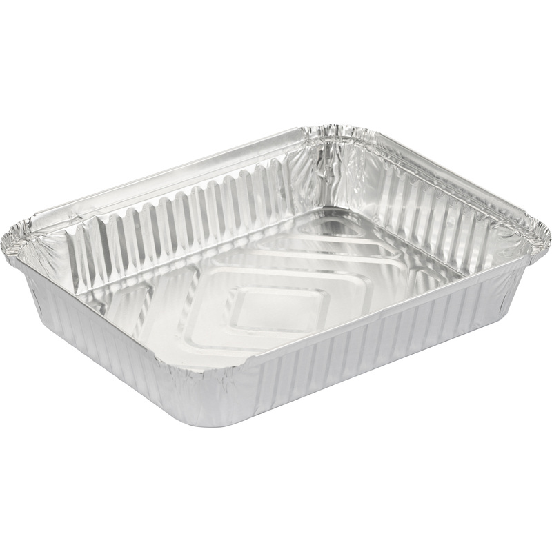 Изображение товара Форма алюминиевая прямоугольная Саянская фольга 225х173х43.5 мм 1125 мл (R29L, 50 штук в упаковке)