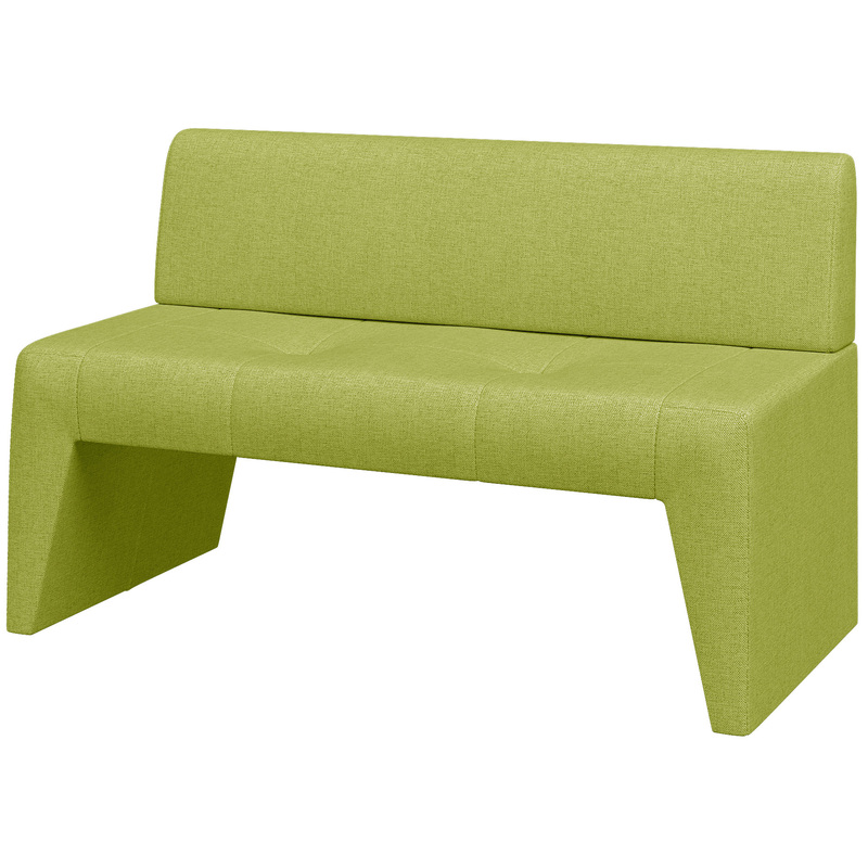 Изображение товара Компактный диван Кит 2-местный светло-зеленый с тканевой обивкой