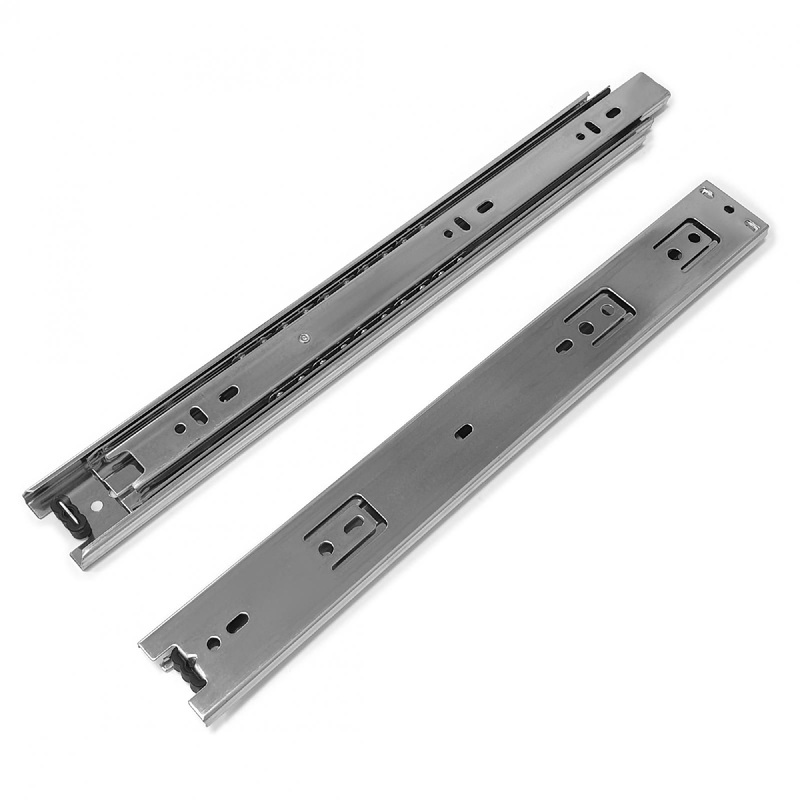 Изображение товара Направляющие шариковые StahlBuro хром для ящиков