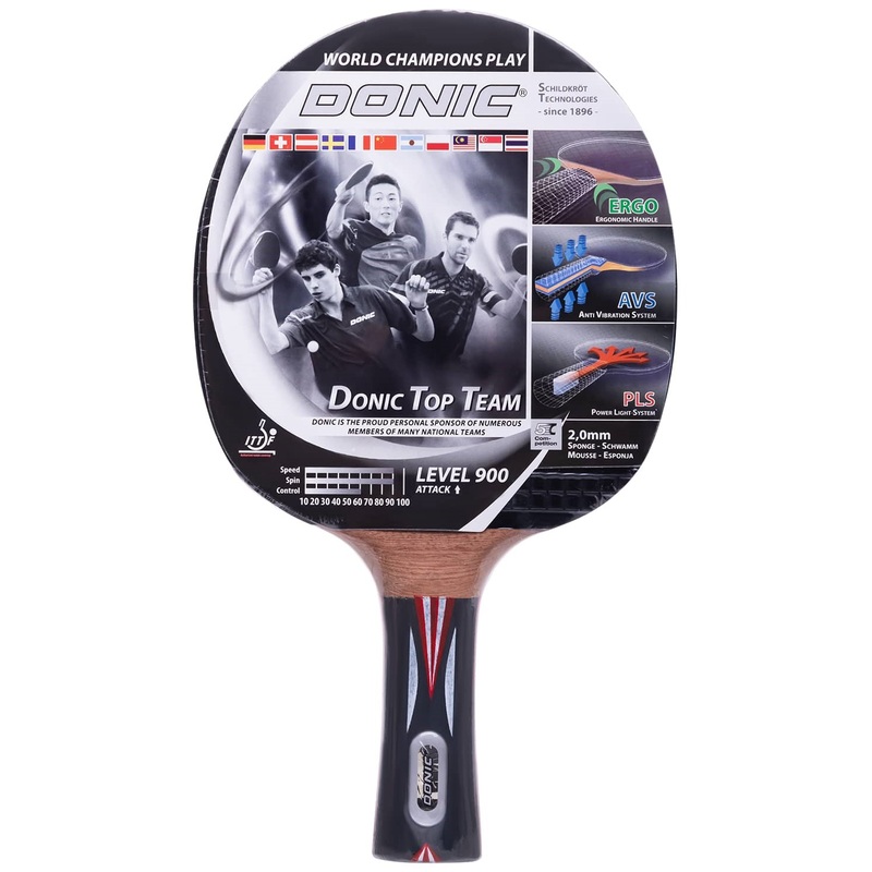 Изображение товара Ракетка для настольного тенниса Donic Top Team 900 с технологией AVS и PLS