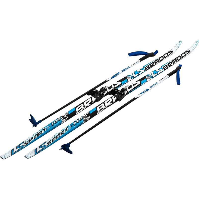 Изображение товара Детский лыжный комплект STC Step Brados LS Blue 150 см
