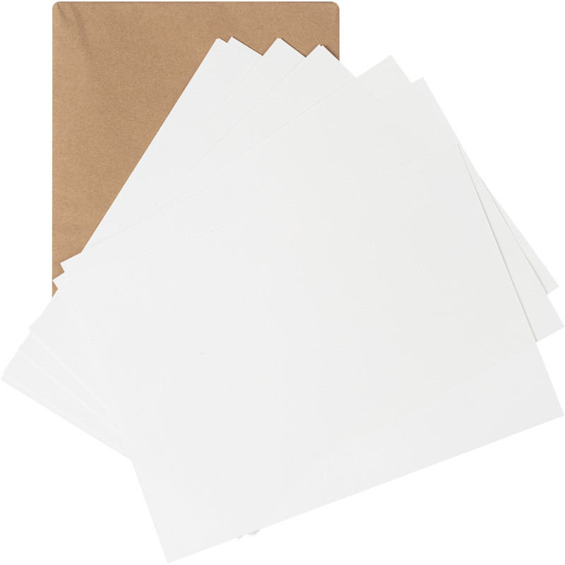 Изображение товара Бумага для акварели Комус Арт А4 100 листов, плотность 180г/кв.м, Россия