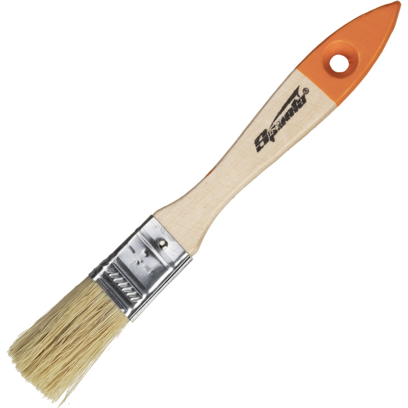 Изображение товара Кисть малярная плоская Sparta из натуральной щетины 20x8 мм (824155)