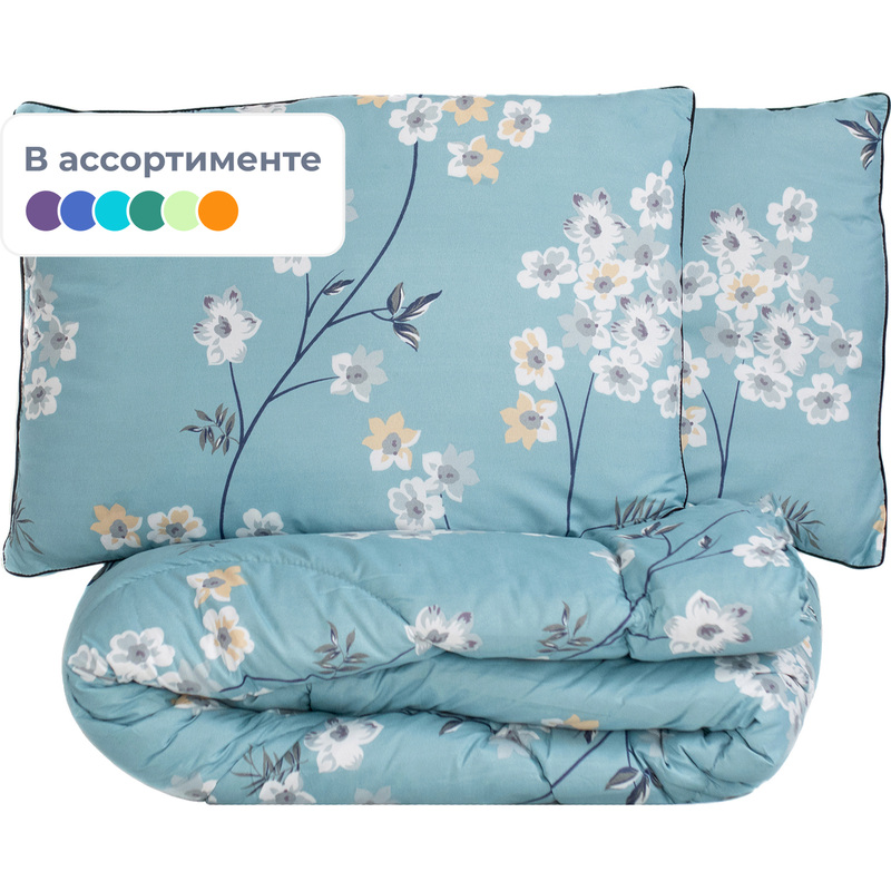 Изображение товара Набор 2-спальный Selena одеяло и подушки из терморефайбера, Россия