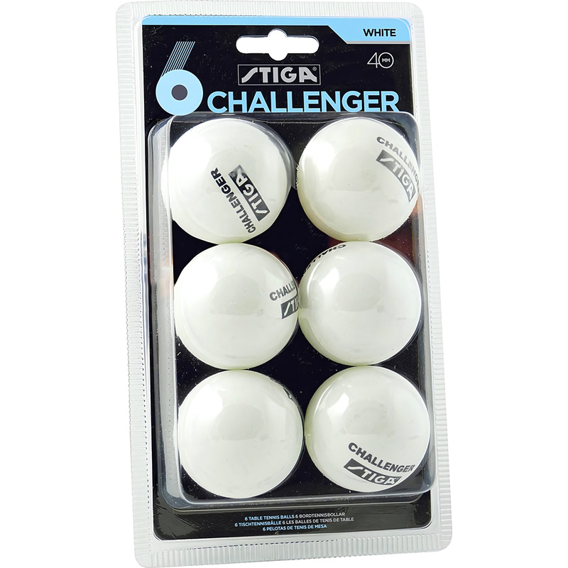 Изображение товара Мяч для настольного тенниса Stiga Challenger 40 мм 6 штук