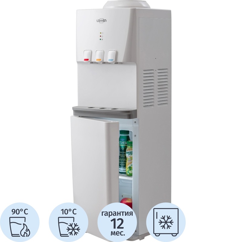 Изображение товара Кулер для воды Vatten V46WKB белый водонагреватель и охлаждатель