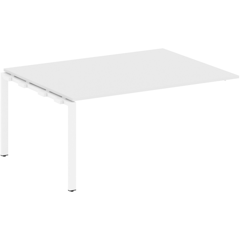 Изображение товара Элемент стола переговоров Metal System Style БП.ППРГ-4 белый 1600x1235x750 мм