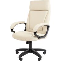 Кресло для руководителей Chairman 794LT чёрное (экокожа, пластик)