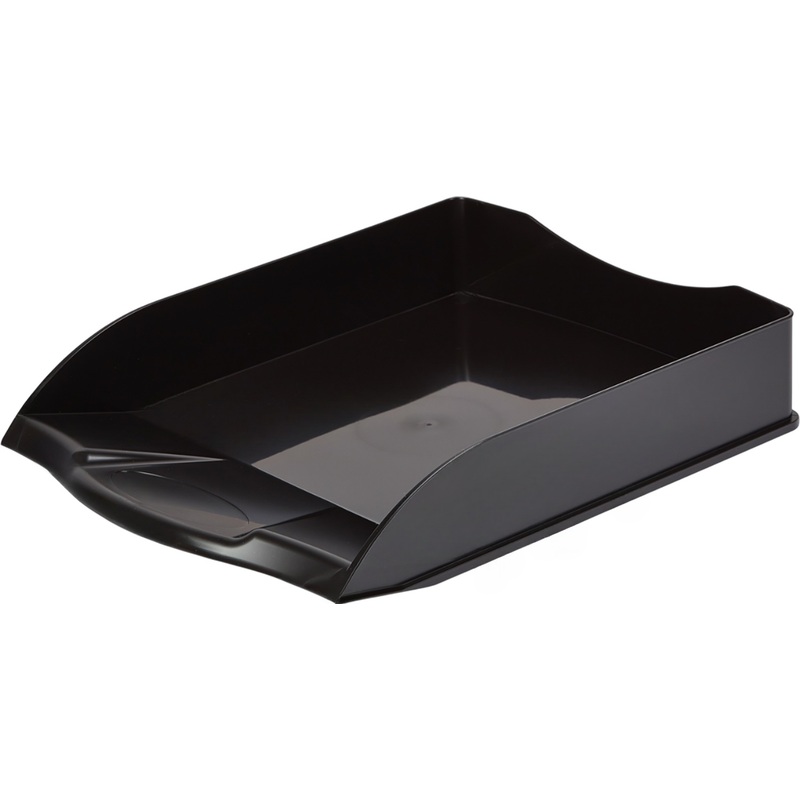 Изображение товара Горизонтальный пластиковый лоток для бумаг А4 Attache офисный черный