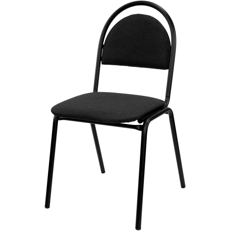 Изображение товара Стул офисный SEVEN-15 серый ткань металл чёрный