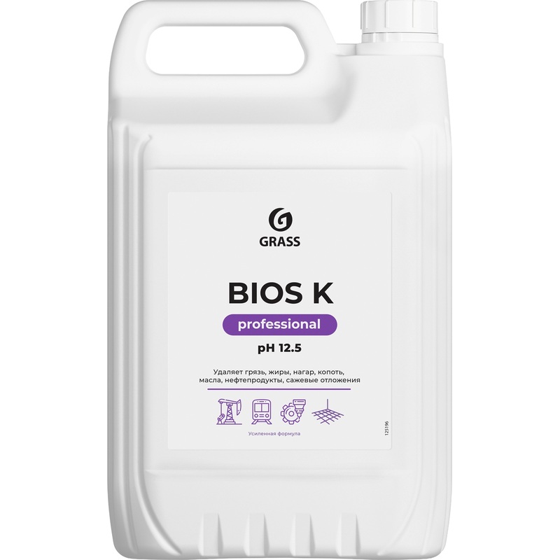 Изображение товара Очиститель Grass BIOS-K 5.6 кг концентрат для промышленной мойки