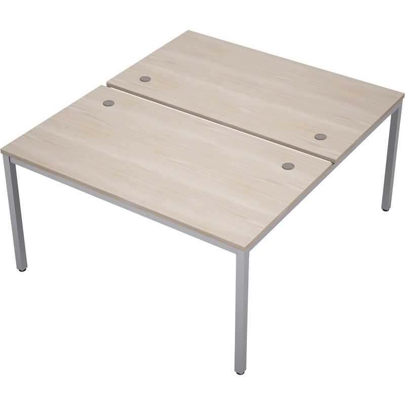 Изображение товара Стол приставной Avance 6МБ.289 два места светлый алюминий Россия