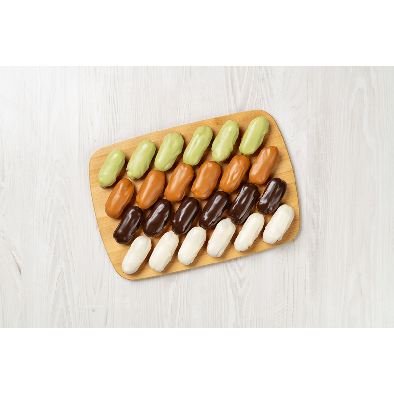 Изображение товара Фуршетный сет эклеров ассорти - 24 вкусных десерта