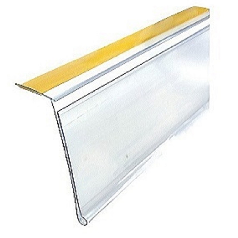 Изображение товара Ценникодержатель полочный самоклеящийся HEL39 длина 1000 мм