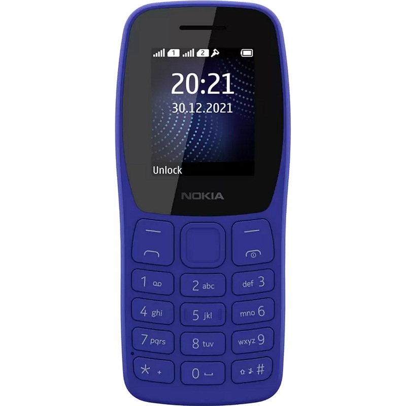 Изображение товара Мобильный телефон Nokia 105 TA-1416 DS синий