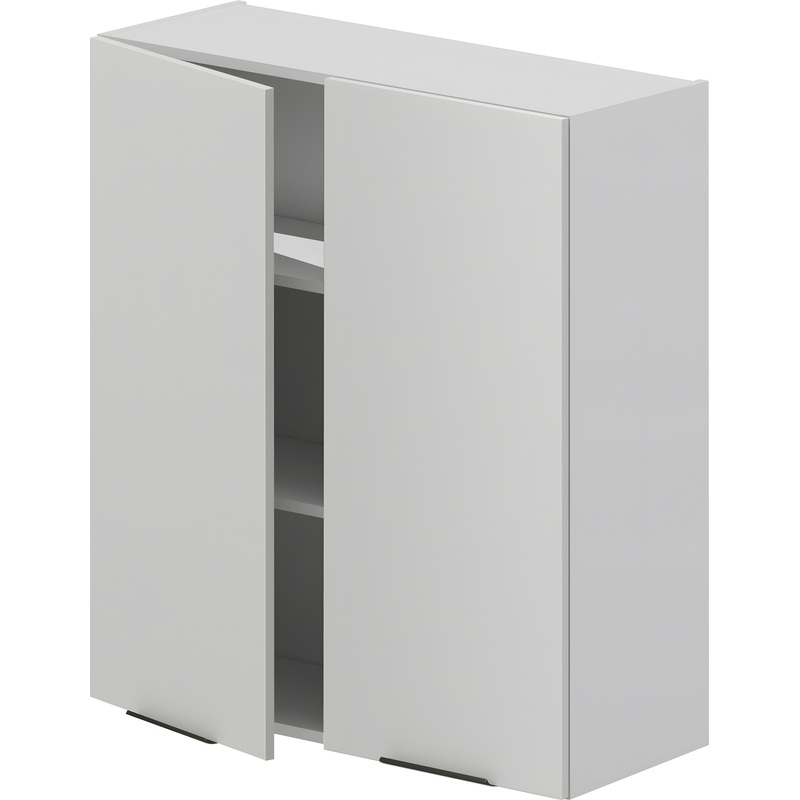 Изображение товара Шкаф кухонный VOK W2D_96_60 (белый альпийский/белый шагрень, 600х315х960 мм)