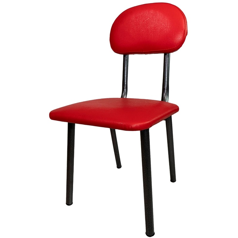 Изображение товара Стул обеденный детский M.046 красный из искусственной кожи