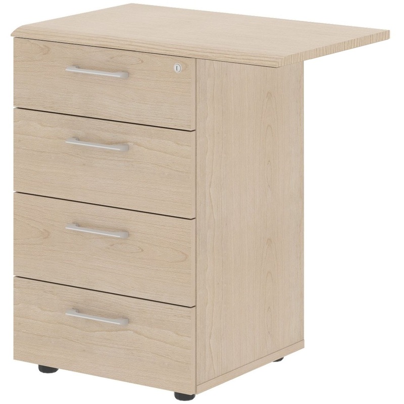 Изображение товара Уценка. Тумба приставная Wave WLC4D.2 с центральным замком (бук тиара, 700х450х750 мм, 4 ящика) Изображение товара Уценка. Тумба приставная Wave WLC4D.2 с центральным замком (бук тиара, 700х450х750 мм, 4 ящика)