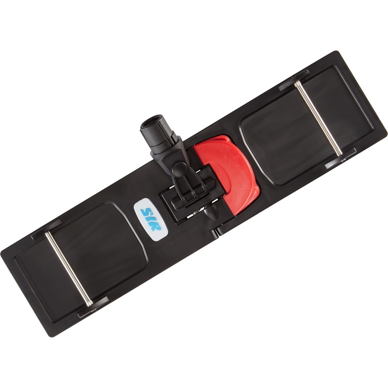 Изображение товара Держатель МОПа SYR 40x11 см пластик чёрный/красный