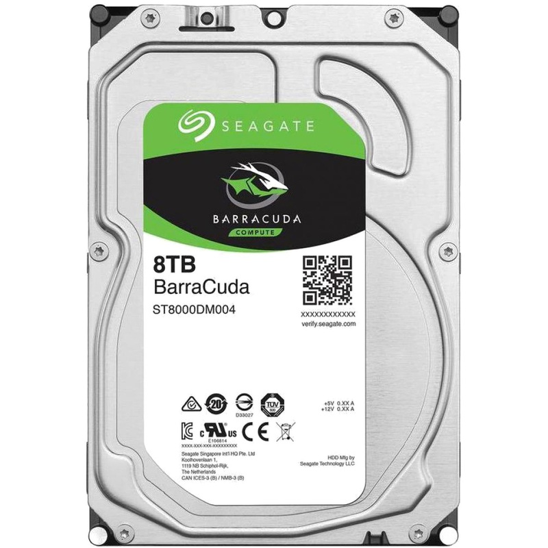 Изображение товара Жесткий диск Seagate Barracuda 8 ТБ SATA III 3.5 дюйма 5400 об/мин