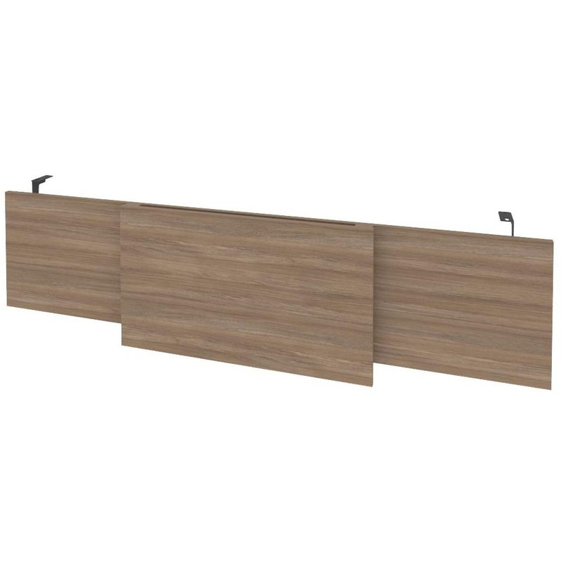 Изображение товара Царга стола руководителя Onix Direct O.M-CSR-6 дуб аризона антрацит 1740х54х450 мм