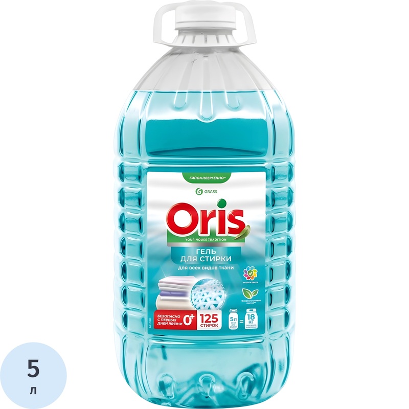 Изображение товара Гель для стирки Grass Oris 5 л (концентрат)