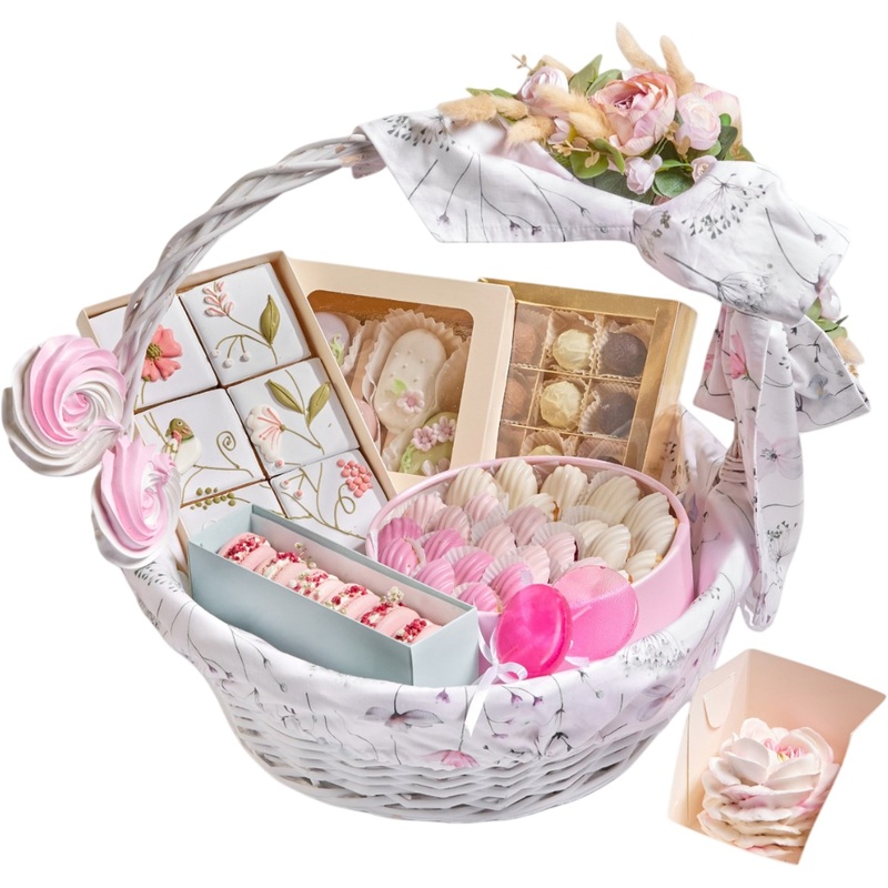 Изображение товара Подарочная продуктовая корзина M 1.4 кг