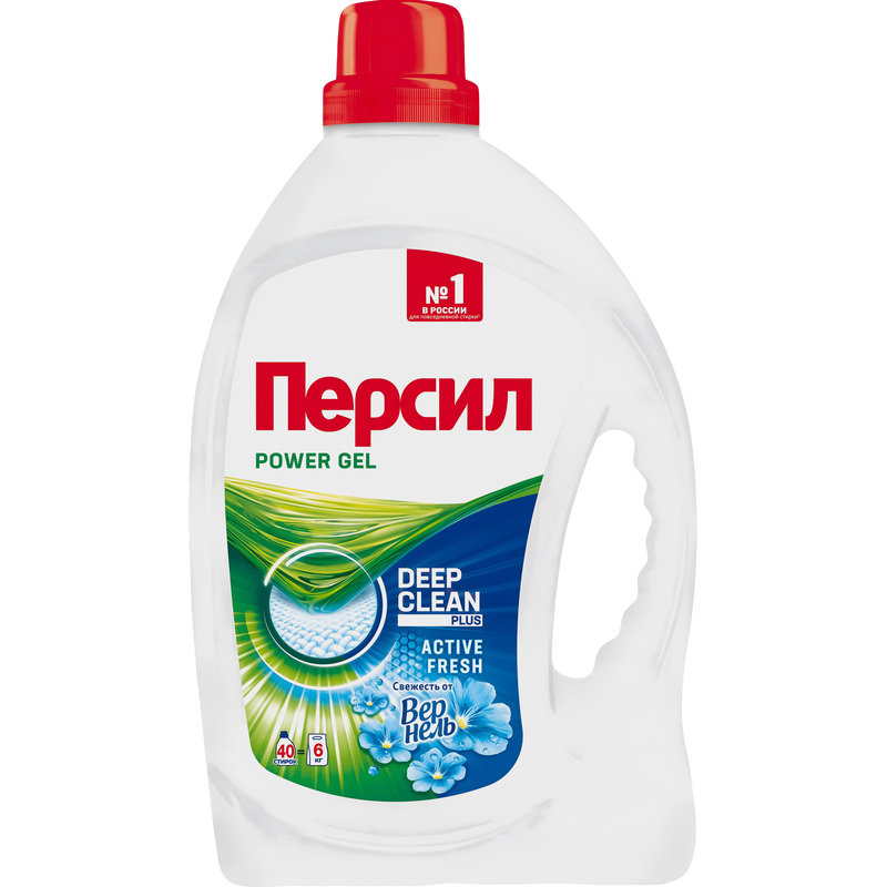 Изображение товара Гель для стирки Персил Свежесть 2600 мл для белого и светлого белья
