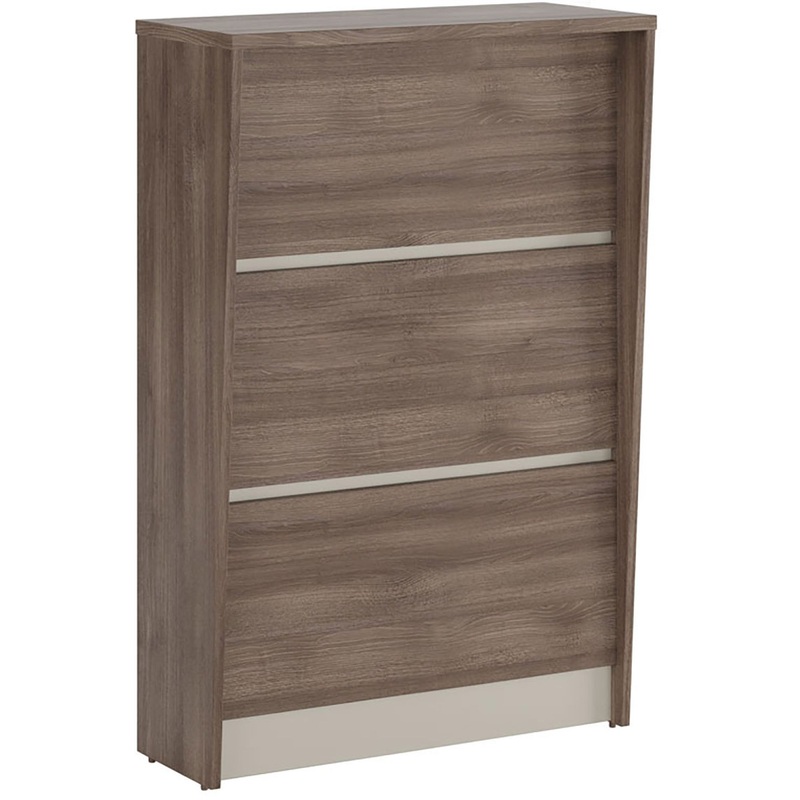 Изображение товара Модули ресепшн прямой NLN36390103 (дуб тёмный шамони, 354х804х1235 мм)