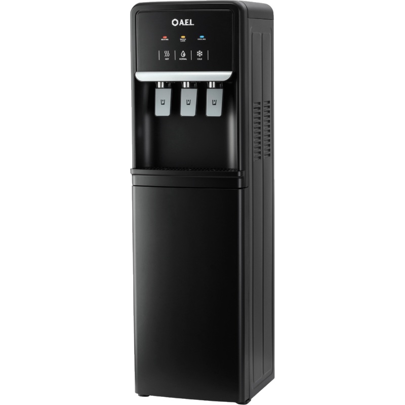 Изображение товара Уценка. Кулер для воды AEL LD-AEL-815a чёрный (нагрев и охлаждение). уц_тех