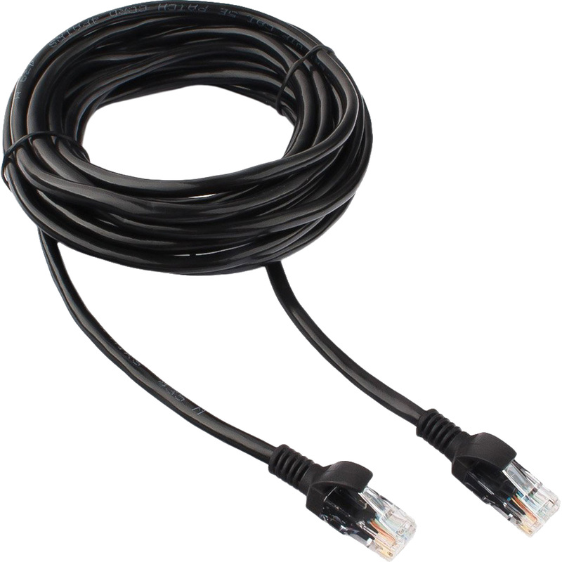 Изображение товара Патч-корд витая пара Cablexpert 5e 5 метров RJ-45 UTP черный