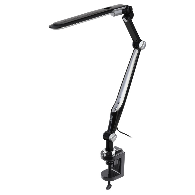 Изображение товара Светильник Эра NLED-496-12W-BK — настольный светильник с сенсорным управлением, 12 Вт, 620 лм