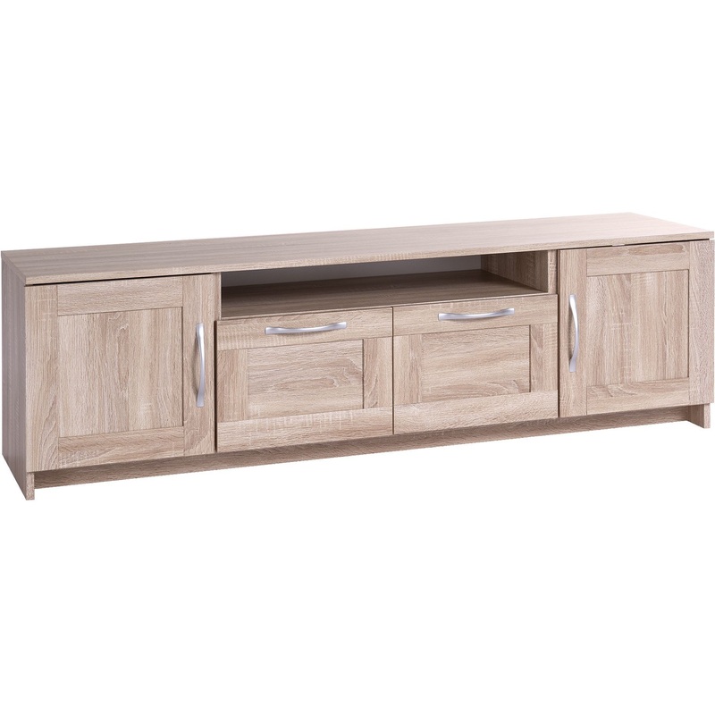 Изображение товара Тумба под телевизор Сириус дуб сонома 1560х412х471.5 мм с двумя ящиками