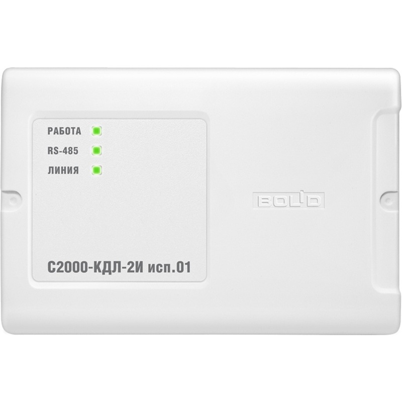 Изображение товара Контроллер Болид С2000-КДЛ-2И внешний для управления системами надежный российский