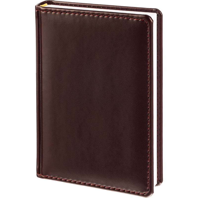 Изображение товара Ежедневник датированный 2026 Attache Каньон А6 искусственная кожа бордовый