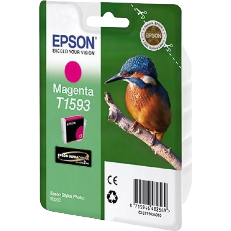 Изображение товара Картридж струйный Epson T1593 C13T15934010 пурпурный оригинальный