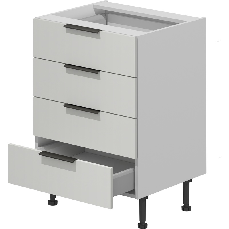 Изображение товара Шкаф кухонный VOK B4DW_72_60 белый альпийский