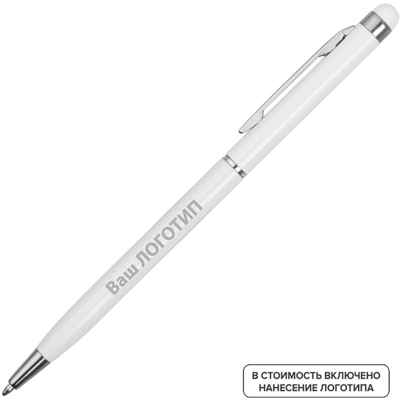 Изображение товара Шариковая ручка Jucy автоматическая с стилусом с логотипом 200 шт